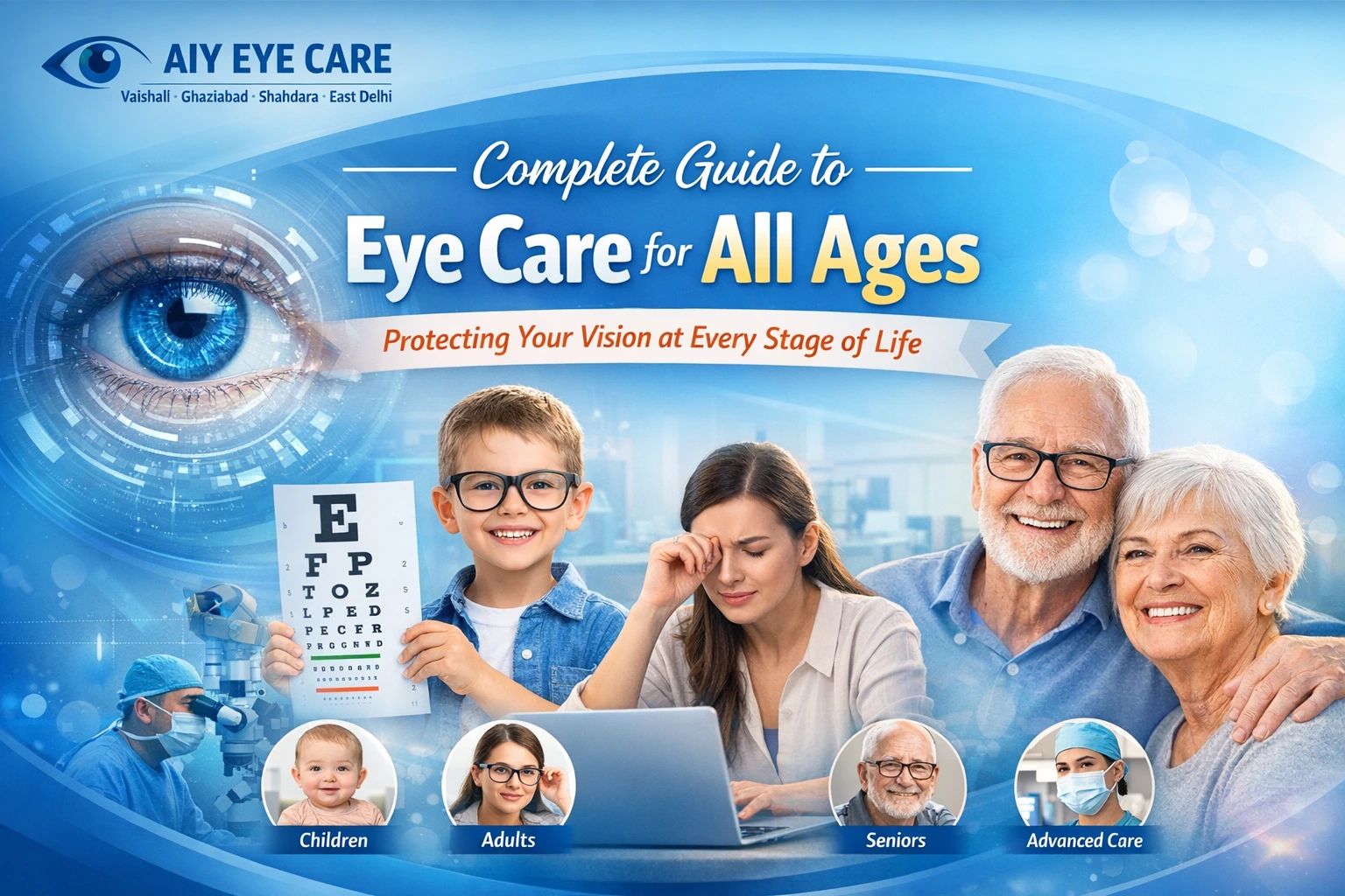Complete Guide to Eye Care for All Ages